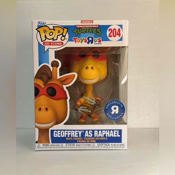 Funko Pop GEOFFREY AS RAPHAEL #204 - Picture 1 of 4